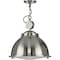 Progress Lighting Medal Collection Brushed Nickel One-Light Pendant P500212-009 - alternate 2